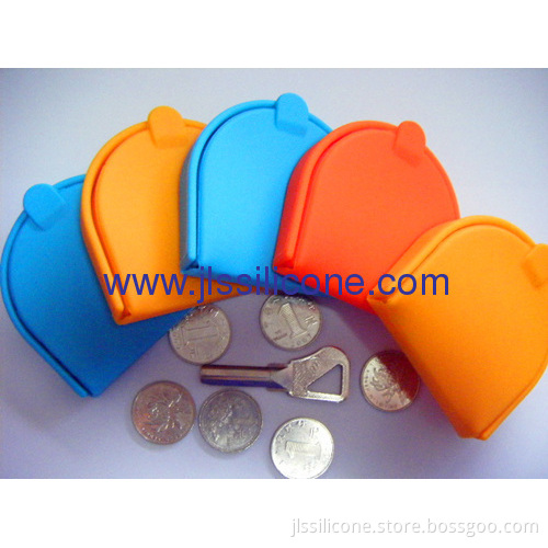 Lady Silicone U Style Coin Bag And Case